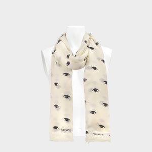 KENZO Eyes All Over Scarf UNISEX